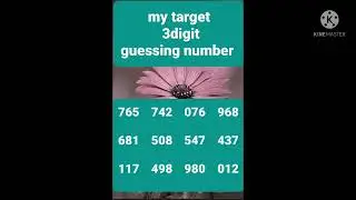 kerala lottery 3digit guessing number