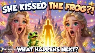 The Frog Prince Retold | A Story About True Worth | Buzzzoree Tales#fairytalesstory #animation 