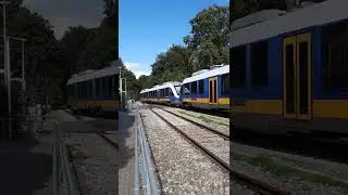 Bahnhof Bedburg-Hau BÜ und Zugkreuzung   Zeitplan 15:06 am Freitag 16.9.2022