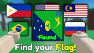 How to find the Christmas Island Flag - Roblox - Find the Flags!