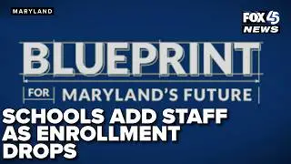 Maryland public schools add 10,202 staff members since 2021, as student enrollment drops