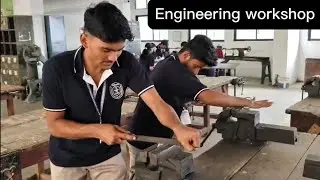 Engineering workshopVLOG#vlog #viral #majdoori #collagevlogs #explore #views #public #entertainment 