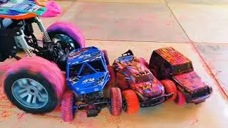 Big Size Off Road 4x4 Rock Crawler Monster Truck Power Test