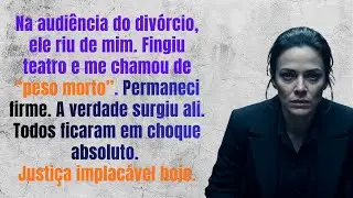 Na audiência do divórcio, marido me apontou e riu da minha dor  Mas não sabia o que o juiz revela