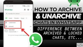 🗂️ Что такое архивные чаты в WhatsApp? Использование, настройки и отличие от заблокированных чато...