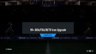 FIFA 23 90+ BRA/FRA/NETH Icon Upgrade Pack Opening ULTIMATE TEAM FUT 23