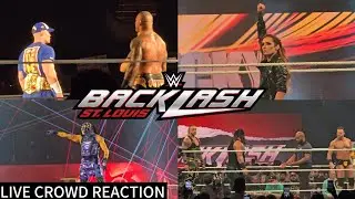 WWE Backlash 2025 Live Crowd Reaction