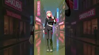 🌸 Sakura Haruno Dances to Milkshake 🔥✨ #trend #dance #AInimeGirls #Shorts #viral #Milkshake #naruto
