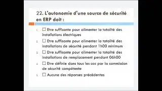 Installation technique et moyen des secours
