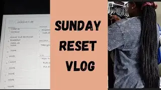 Sunday Reset Vlog | Meal Prep | Planning Content | It's Only Jas Nicole