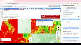LST, EVI, NDVI Calculation on Landsat9 --- Google Earth Engine AI Assistant