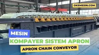 Apron Chain Conveyor&nbsp;| Mesin Apron Conveyor&nbsp;Untuk Memindahkan Material Berat Pada Berbagai Industri