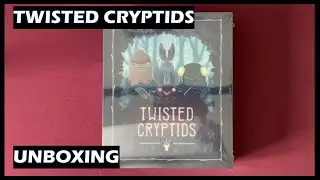 Распаковка настольной игры Twisted Cryptids