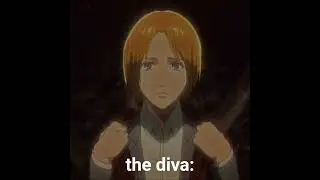 dina fritz the diva #anime #aot #attackontitan #edit #animeshorts #shorts #fypanime #fyp #viral