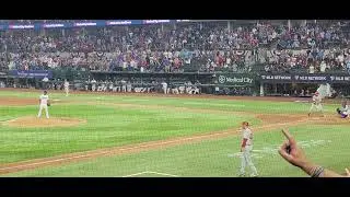 Texas Rangers Opening Day, Jose Leclerc pitches to the final batter 3/30/23