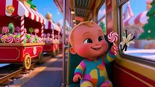 Christmas Story Train 🚂🎄 Fun Holiday Song for Kids | Ride the Train to Christmas Magic
