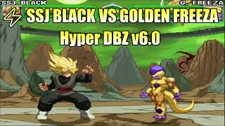 SSJ Black vs Golden Freeza | Hyper Dragon Ball Z v6.0 Epic Showdown