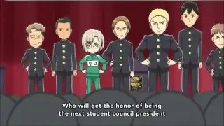 Shingeki! Kyojin Chuugakkou 10 - LEVI AND RICO (funny scene)