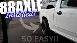 LS Colorado Get's 88 Rear Axle! SO EASY!
