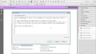 Acrobat XI Tutorial JavaScript Methods