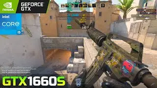 Counter-Strike 2 : GTX 1660 Super + i5 10400F | 1080p Very High FPS Test!
