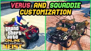 GTA Online: Verus and Squaddie Customization (Gameplay/Showcase)