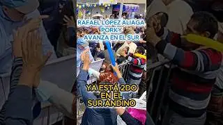 RAFAEL L&Oacute;PEZ ALIAGA Avanza en el Sur Andino. Va segundo #rafaell&oacute;pezaliaga #presidente #2026 #peru
