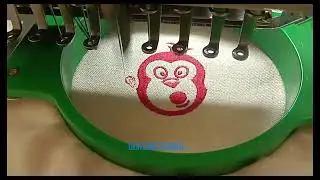 Monkey logo digitizing tutorial