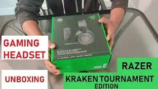 Razer Kraken Tournament Edition Gaming Headset with THX | Unboxing