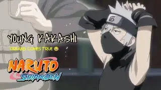 Young Kakashi | Yamato Dream Comes true 😂 #naruto