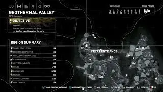 Rise of the Tomb Raider Walkthrough Gameplay - Geothermal Valley - Crypt Entrance Waterfall