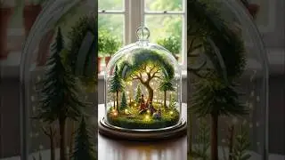 Made a Magical Forest in a Jar Using Things That Found Outside #alwayswondered #naturalcuriosity