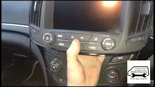 Замена сломанного навигационного экрана Vauxhall Opel Insignia