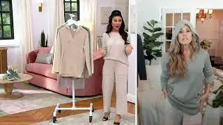Barefoot Dreams Sunbleached Cotton Bonfire Hoodie on QVC
