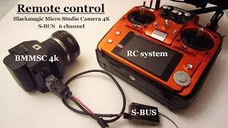 RC BMMSC 4K , S.Bus 6 channel RC system.