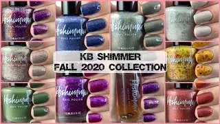KB Shimmer Fall 2020 Collection + Cuticle Oil | Review and Swatches