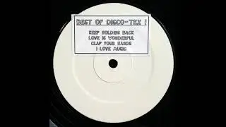Best Of Disco-Tex 1 - Love Is Wonderful