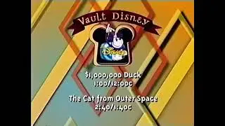 Vault Disney Next Bumper ($1,000,000 Duck To The Cat From Outer Space) (August 21, 1999)