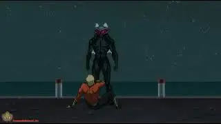 Justice League Throne of Atlantis -  Great White Shark Vores Black Manta
