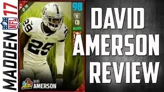How Good is 96 Overall David Amerson? MUT 17 Card Review