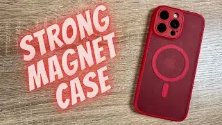 iPhone 16 Pro Max BEST 🤯 MagSafe Magnet Case Covered Camera Button