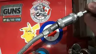 Grease Fitting Nipple Zerk Stuck on Greasegun. SOLVED