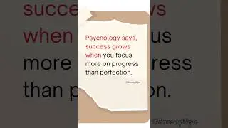Focus on Progress, Not Perfection #quotes #lifelessons