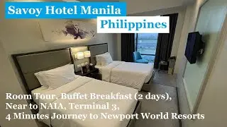 Savoy Hotel Manila, Philippines - Near NAIA, Terminal 3 & Newport World Resorts - Room, Breakfast