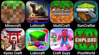 Minecraft,Lokicraft Blockworld,MultiCraft,GunCrafter,Kyoto Craft,Lokicraft,Craft Guys,PixelWorld
