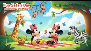 Mickey Mouse & Minnie Mouse Safari Adventure 🦁 | 30 Minutes of Fun