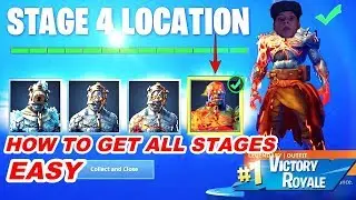 HOW TO GET ALL STAGES OF THE PRISONER SKIN IN FORTNITE