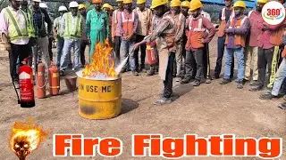Fire Fighting 🔥| Fire Training 🔥| Fire Extinguisher🧯| Type of Fire 🔥extinguisher |