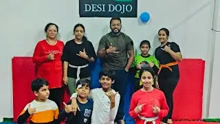 DESI DOJO Martial Arts and Calisthenics Academy Free Fitness Class Live ep.05