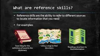 Week 13 - Reference Skills (Year 7)